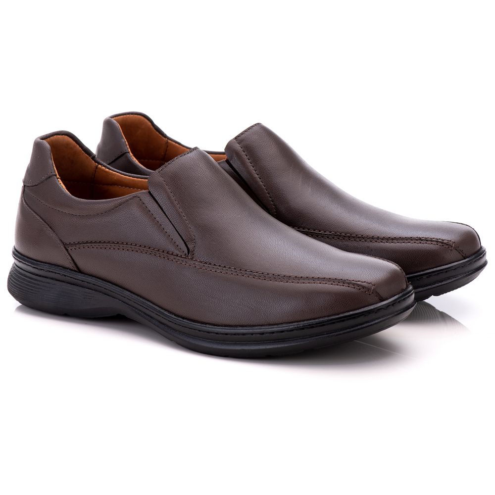 Sapato Social Ortopédico Comfort Masculino Moderno– Slip-On Elegante