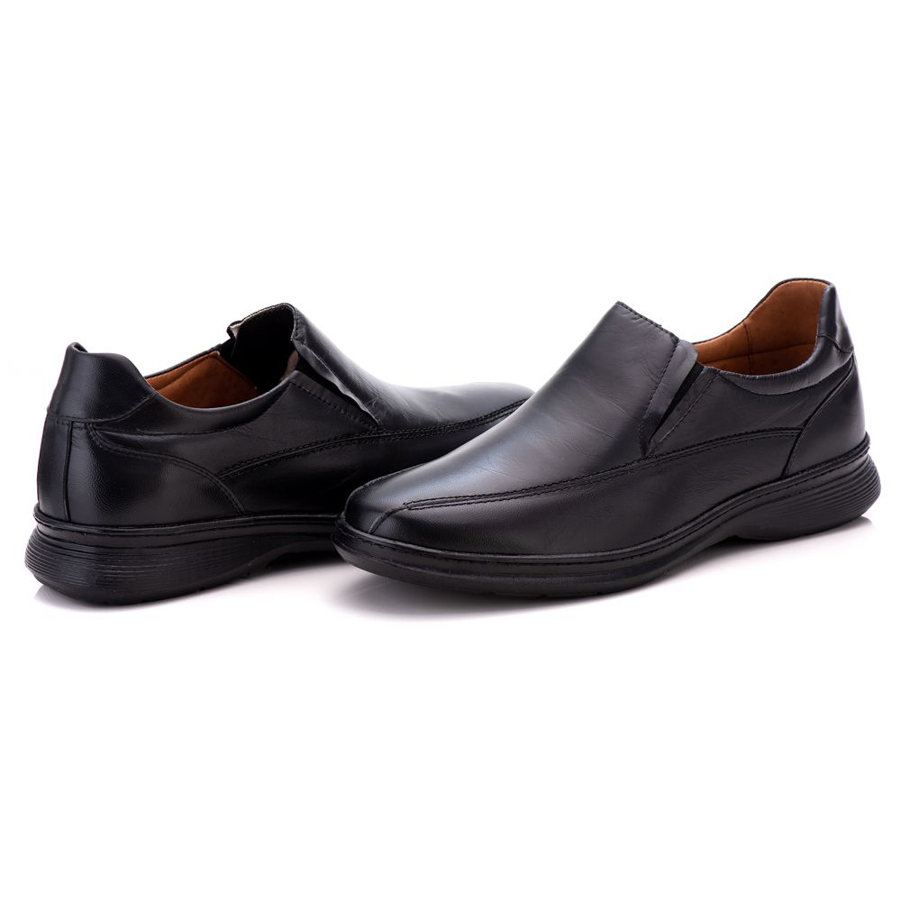 Sapato Social Ortopédico Comfort Masculino Moderno– Slip-On Elegante