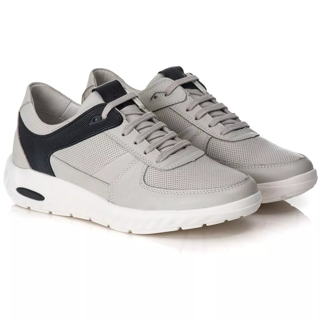Tênis Casual Ranster Masculino Couro Palmilha Gel Plus Confortavel Lançamento