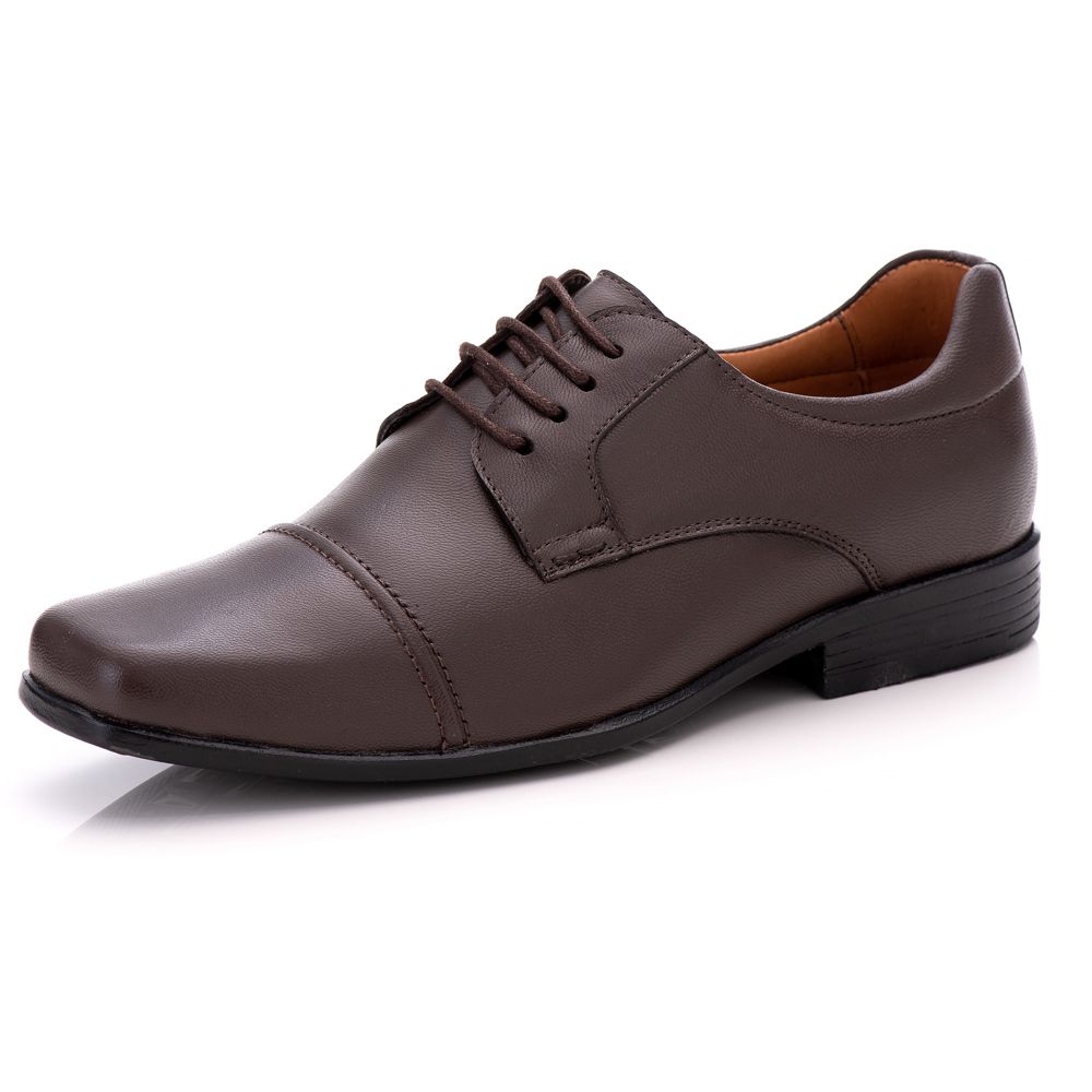 Sapato Social Ortopédico Comfort Masculino Verona – Couro Legítimo e Estilo Clássico