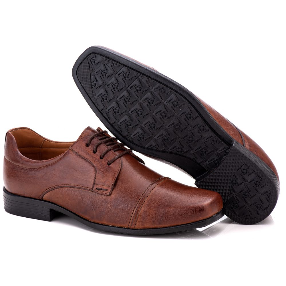 Sapato Social Ortopédico Comfort Masculino Verona – Couro Legítimo e Estilo Clássico