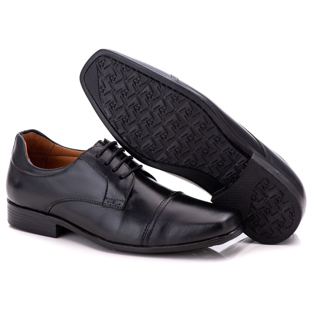 Sapato Social Ortopédico Comfort Masculino Verona – Couro Legítimo e Estilo Clássico