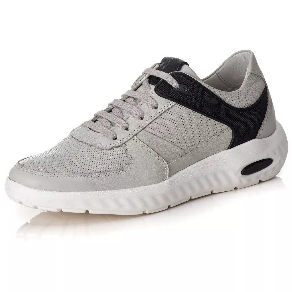 Tênis Casual Ranster Masculino Couro Palmilha Gel Plus Confortavel Lançamento