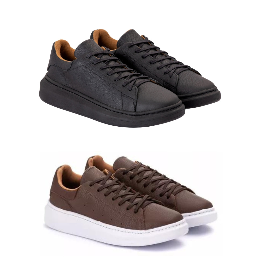 Compre 1 e Leve 2 - TĂȘnis Casual Em Couro đ„