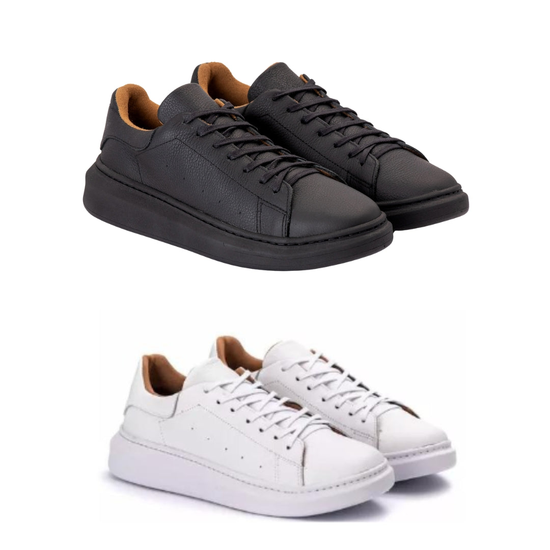 Compre 1 e Leve 2 - TĂȘnis Casual Em Couro đ„