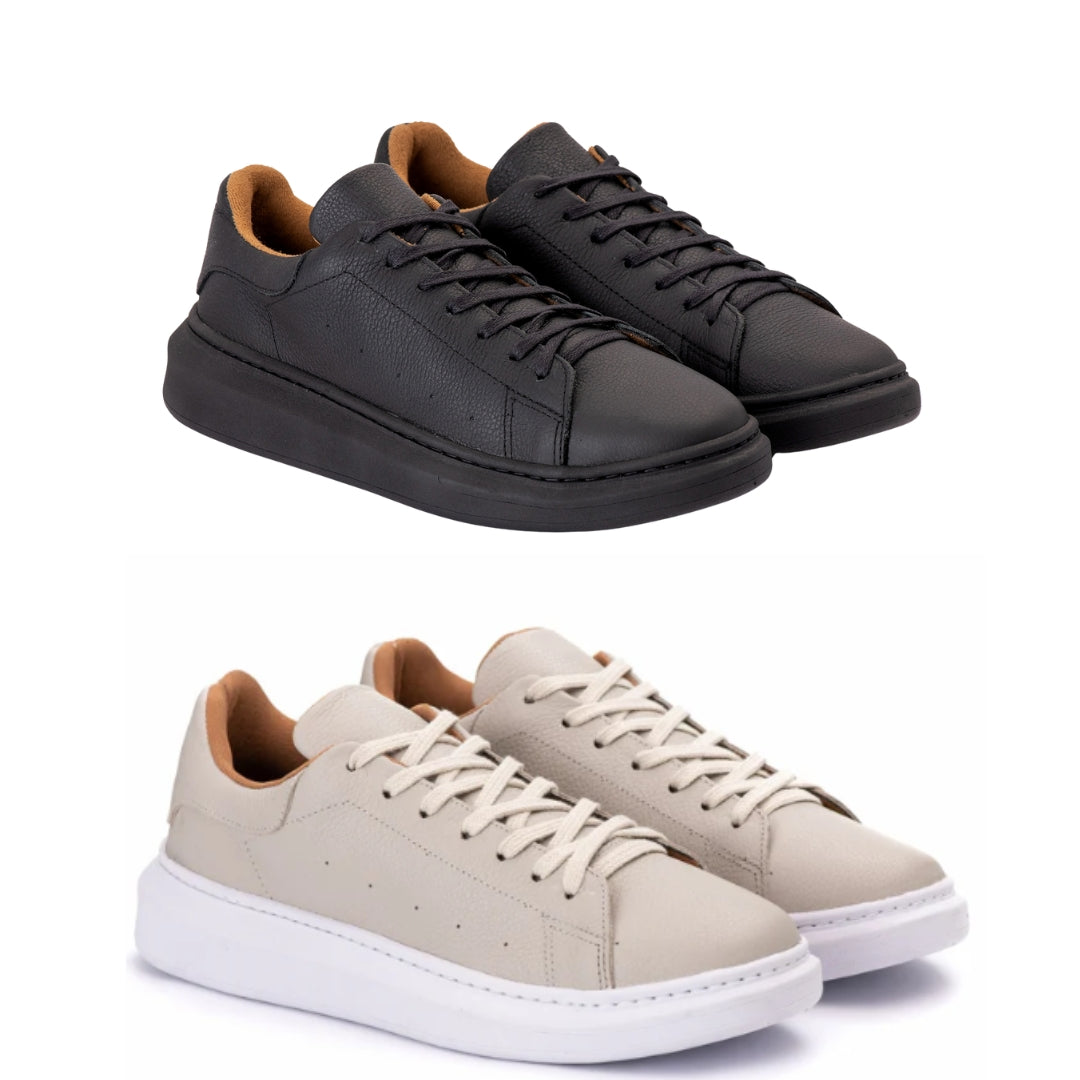 Compre 1 e Leve 2 - TĂȘnis Casual Em Couro đ„