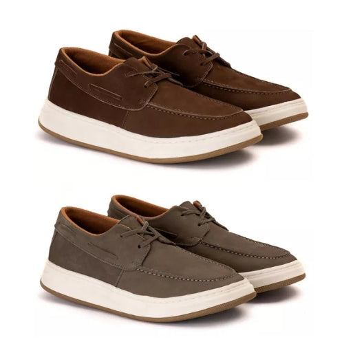 Compre 1 e Leve 2 - Casual Dockside Mocassim Masculino Em Couro đ„
