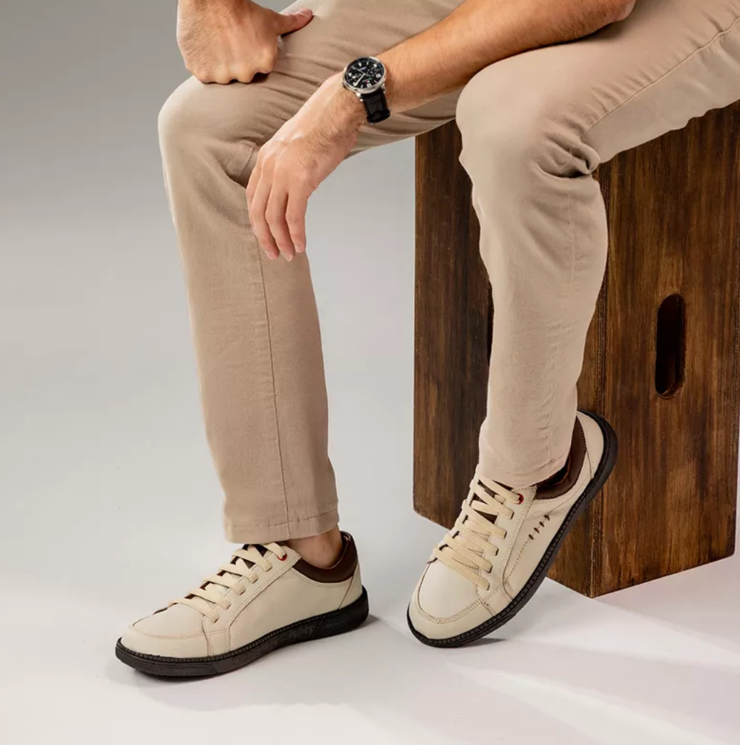 Sapatenis Street em Couro - Neve