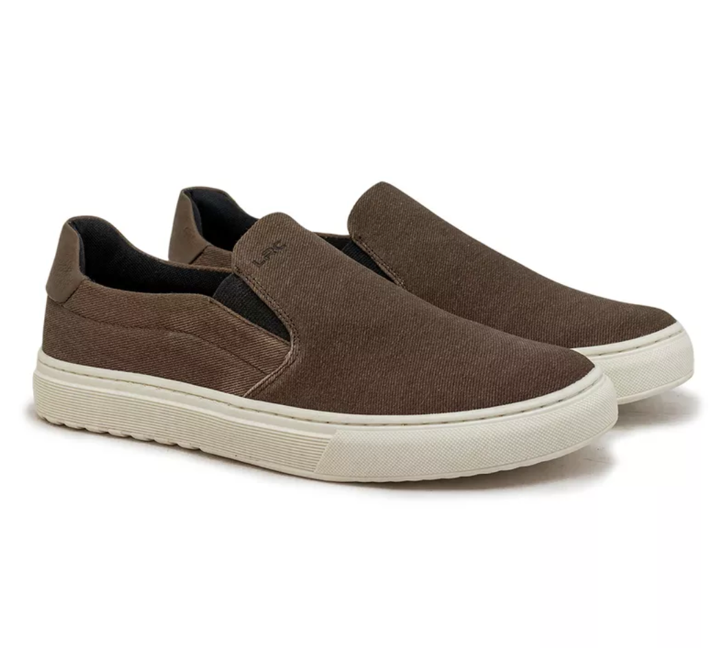Slip On Iate Masculino LRC Connect - Chocolate E L