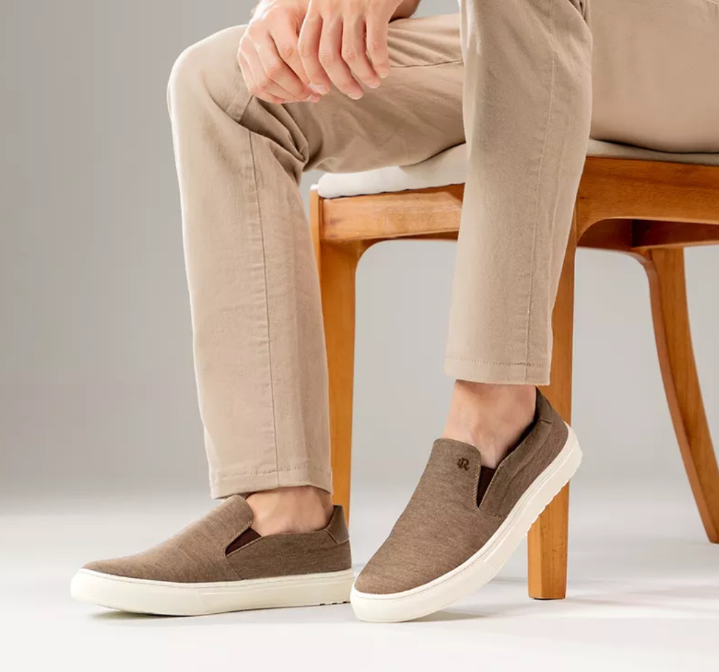 Slip On Iate Masculino LRC Connect - Chocolate E L