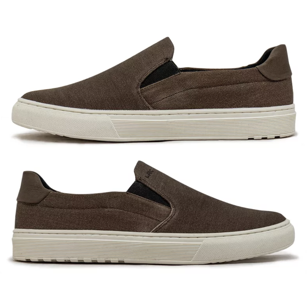 Slip On Iate Masculino LRC Connect - Chocolate E L