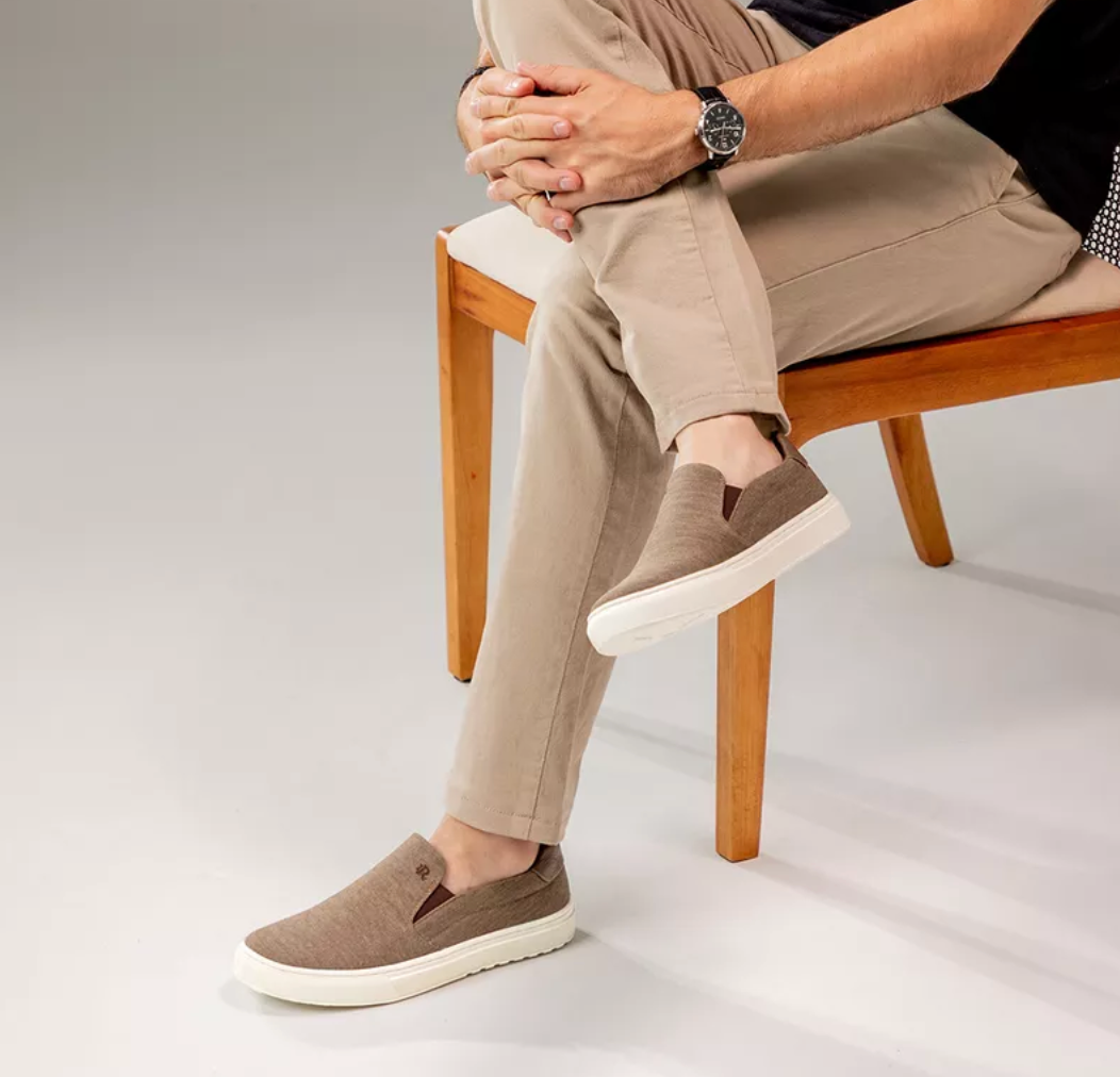 Slip On Iate Masculino LRC Connect - Chocolate E L