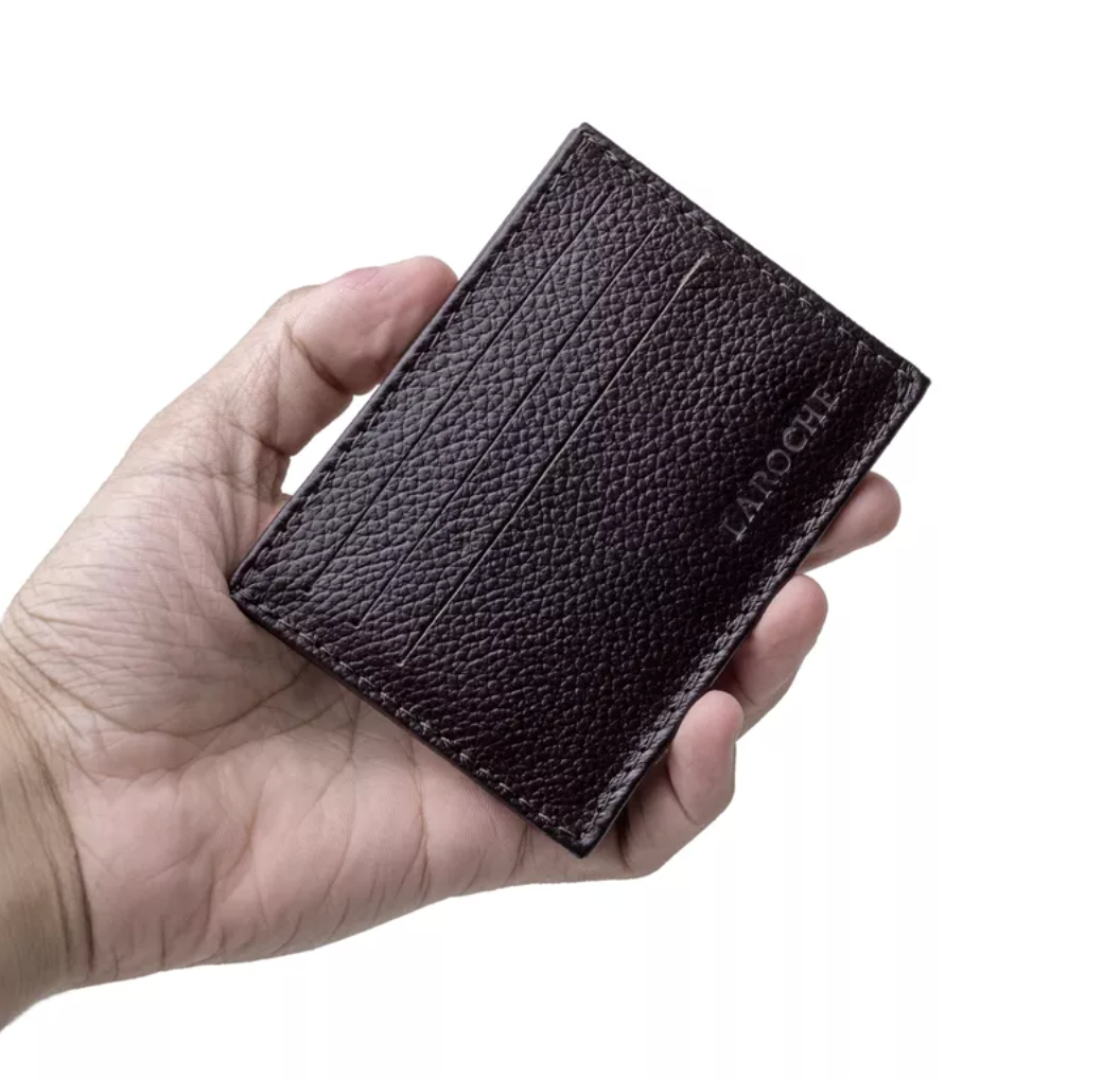 Bota Londres em Couro - Preto + Brinde Porta Cartão