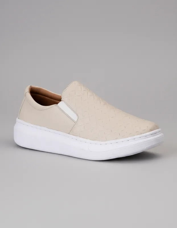 Tênis Iate Floater Couro Costarini OffWhite