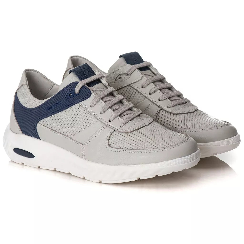 Tênis Casual Ranster Masculino Couro Palmilha Gel Plus Confortavel Lançamento