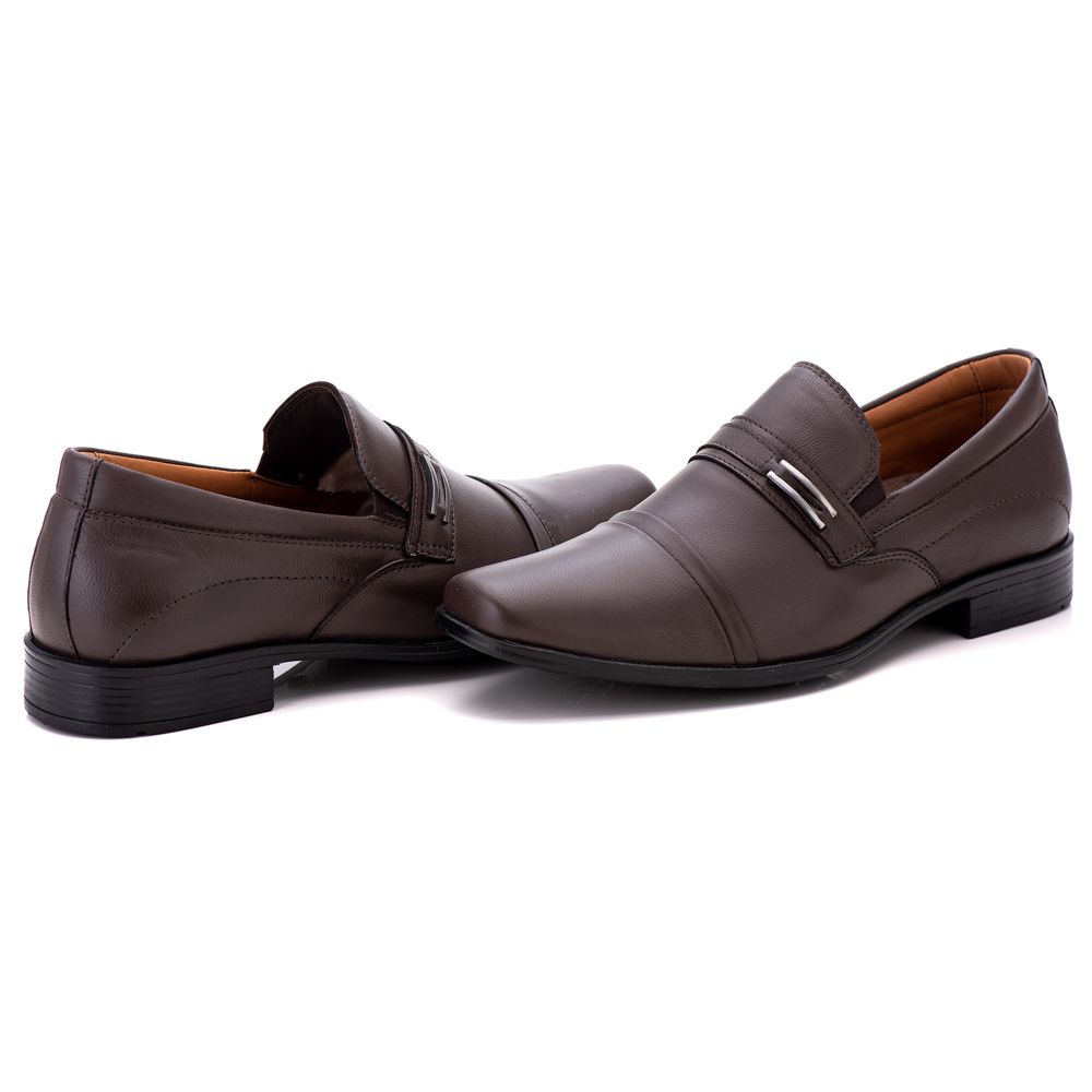 Sapato Social Ortopédico Comfort Masculino Palermo – Couro Legítimo e Design Clássico