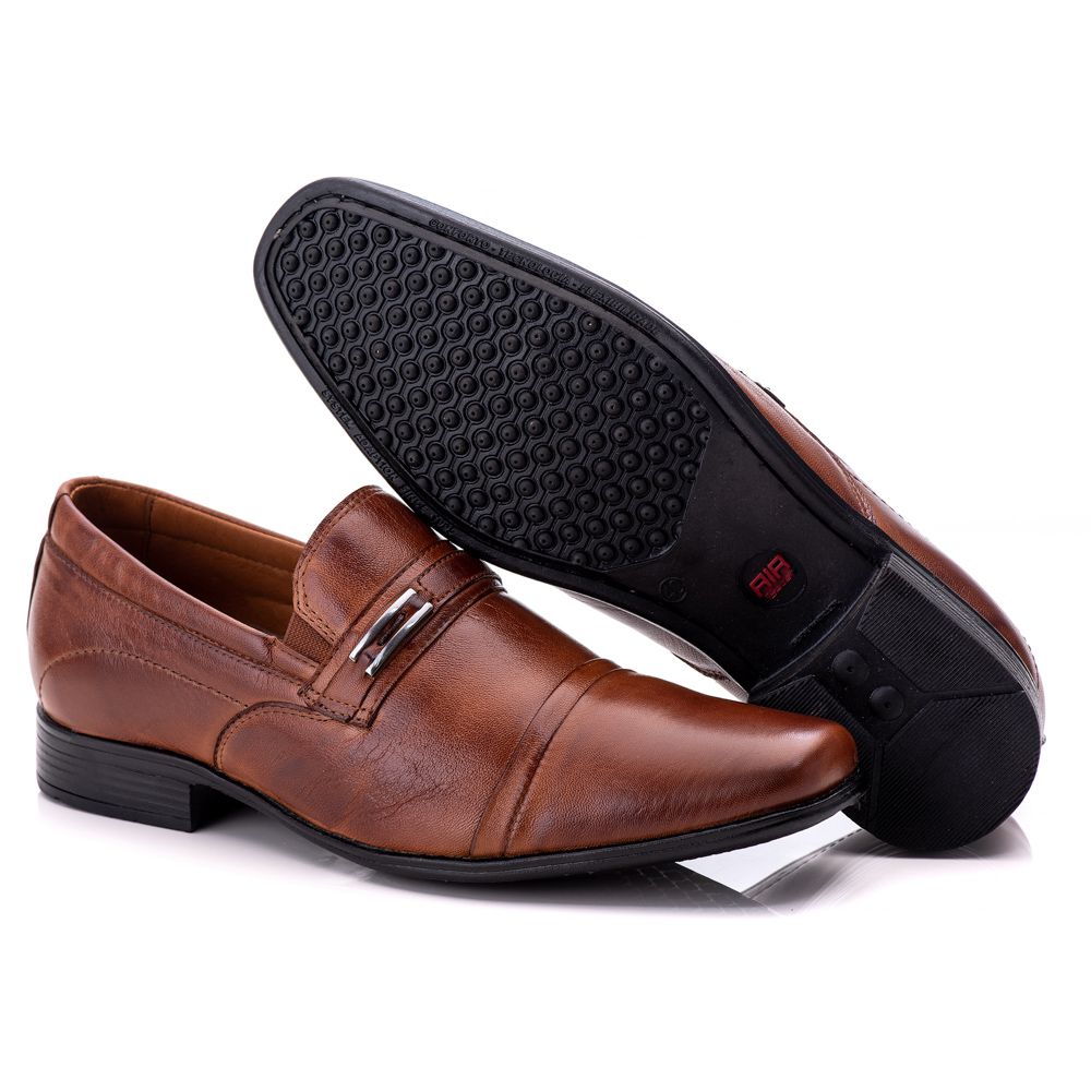 Sapato Social Ortopédico Comfort Masculino Palermo – Couro Legítimo e Design Clássico