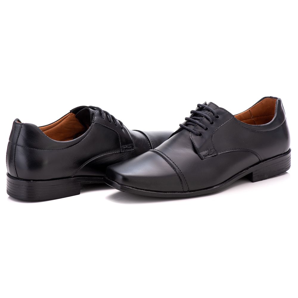 Sapato Social Ortopédico Comfort Masculino Verona – Couro Legítimo e Estilo Clássico