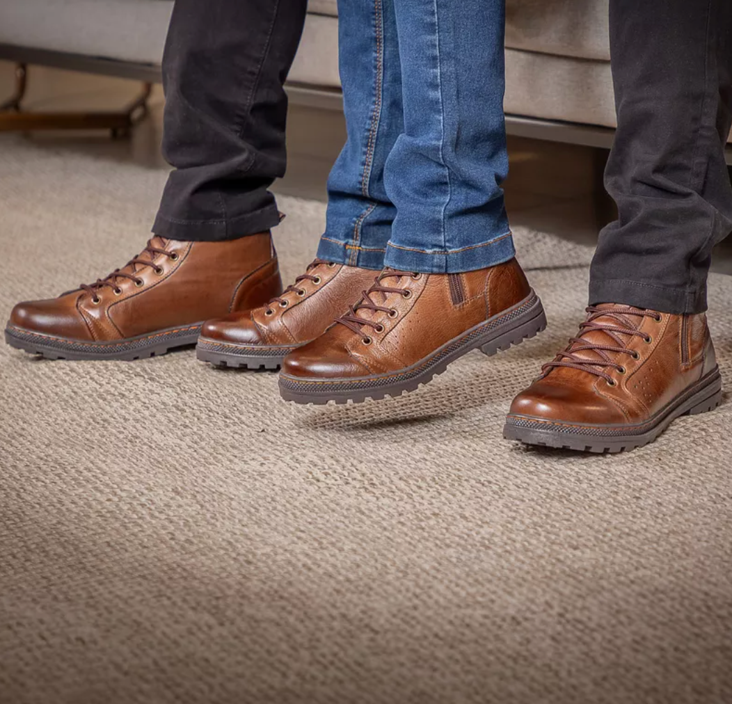 Bota Vacanza em Couro - Chocolate